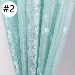 Cortinas Transparentes Elegantes De Voile Para Sala De Estar