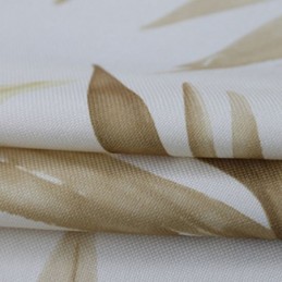 Cortinas Opacas Con Estampado De Hojas Modernas Para Sala De Estar