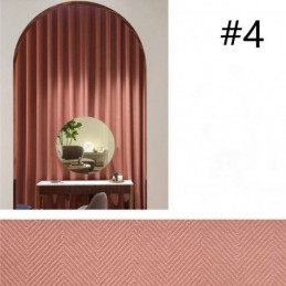 Cortina Moderna De Color Sólido, Hecha A Medida, Opaca, Para Sala De Estar.