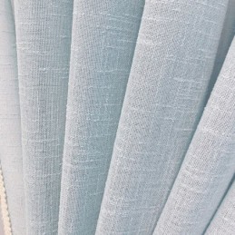 Cortinas De Tul De Color Sólido, Modernas Y Transparentes, Hechas A Medida, Para Sala De Estar.