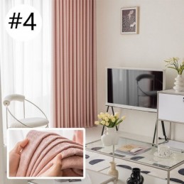 Cortina Jacquard De Pata De Gallo, Hecha A Medida, De Alta Sombra Para Sala De Estar Y Dormitorio.