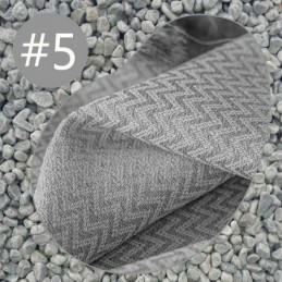 Cortinas Opacas Con Estampado De Líneas Onduladas Para Sala De Estar Y Dormitorio