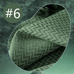 Cortinas Opacas Con Estampado De Líneas Onduladas Para Sala De Estar Y Dormitorio