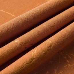 Cortina Opaca Hecha A Medida, Bordada, Con Aislamiento Térmico Para Sala De Estar.