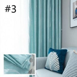 Cortinas Onduladas De Jacquard Para Ventana, Hechas A Medida Para Sala De Estar.