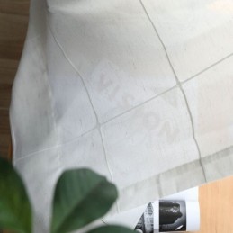 Cortina Minimalista Transparente Hecha A Medida, Cortina Grande De Celosía, Panel De Voile Jacquard, Sala De Estar