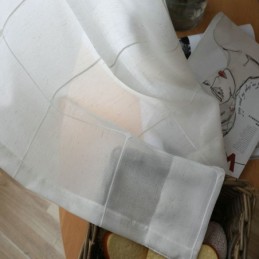 Cortina Minimalista Transparente Hecha A Medida, Cortina Grande De Celosía, Panel De Voile Jacquard, Sala De Estar