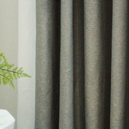 Cortinas Nórdicas Opacas De Color Liso Para Sala De Estar