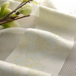 Cortina De Tul Floral Moderna, Hecha A Medida, Transparente, Para Sala De Estar Y Dormitorio.