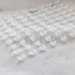 Cortina Nórdica Transparente Hecha A Medida, Cortina De Tul En Relieve Para Sala De Estar Y Dormitorio