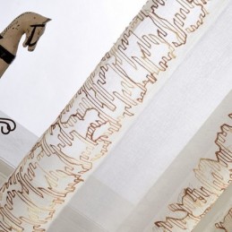 Cortinas Modernas De Gasa Transparente, Decorativas Para Ventanas, Salas De Estar Y Dormitorios.