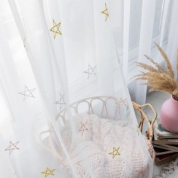 Cortina Bordada De Lujo...