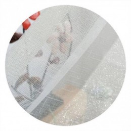 Elegante Cortina Transparente Hecha A Medida, Cortina De Tul De Color Liso Para Sala De Estar Y Dormitorio