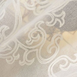 Cortina Transparente Bordada Hecha A Medida, Cortina Blanca, Decoración Para Ventana, Sala De Estar Y Dormitorio