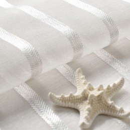 Elegante Cortina De Tul Blanco Hecha A Medida, Cortina Transparente Para Sala De Estar Y Dormitorio