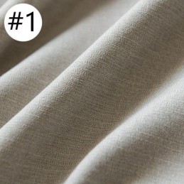 Cortinas Nórdicas Opacas De Color Liso Para Sala De Estar