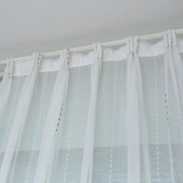 Cortinas Nórdicas De Tul Transparente Modernas, Hechas A Medida Para Sala De Estar Y Dormitorio.