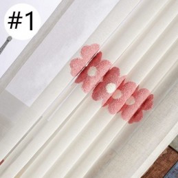 Cortina Bordada Transparente Hecha A Medida, Decorativa, Floral, Para Sala De Estar Y Dormitorio.