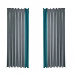 Cortinas Nórdicas De Patchwork De Color Liso, Opacas, Para Sala De Estar