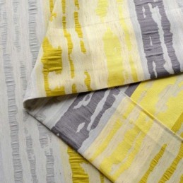 Cortina Opaca Moderna Max Hecha A Medida, Cortina Abstracta De Precisión Jacquard Para Dormitorio