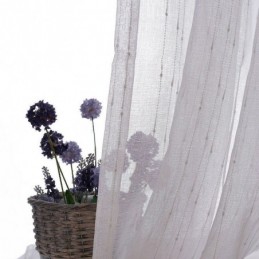 Cortinas Transparentes Bordadas Europeas De Voile Para Sala De Estar