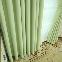 Cortinas Opacas Modernas De Color Liso, Personalizadas Y De Primera Calidad Para Sala De Estar Y Comedor.