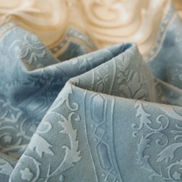 Cortina De Estilo Europeo Hecha A Medida, Sencilla, Bordada, Para Sala De Estar Y Dormitorio.