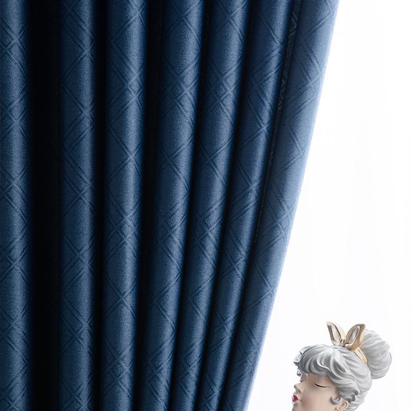 Cortina Opaca De Polipropileno, Hecha A Medida, Con Relieve De Diamante, Para Sala De Estar Y Dormitorio.