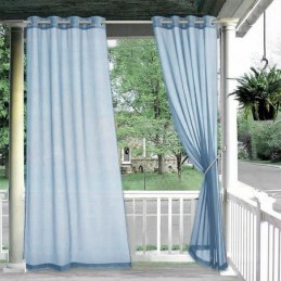 Cortinas Transparentes Para Exteriores, Impermeables, De Gasa, Para Privacidad, Para Pérgola Y Porche.