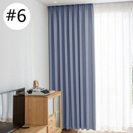 Cortinas Opacas De Alta Precisión Para Sala De Estar, Dormitorio, Hotel, Color Sólido