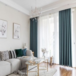 Cortina Opaca De Lino Hecha...