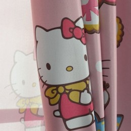 Cortinas Opacas Para Niños Con Estampado De Gatos, Encantadoras Cortinas Para Dormitorio De Niñas, Hechas A Medida.