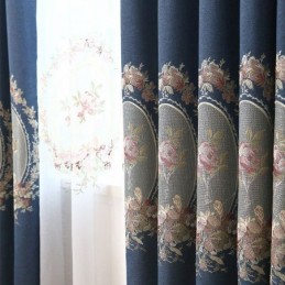 Cortina Opaca Hecha A Medida Estilo Europeo