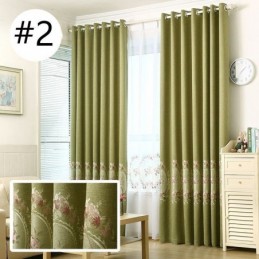 Cortina Opaca Hecha A Medida Estilo Europeo