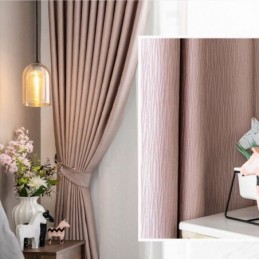 Cortina Para El Hogar Hecha A Medida Cortina Estilo Nórdico Color Liso