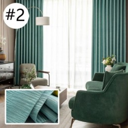 Cortina Para El Hogar Hecha A Medida Cortina Estilo Nórdico Color Liso