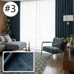 Cortina Para El Hogar Hecha A Medida Cortina Estilo Nórdico Color Liso