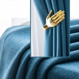 Cortinas Opacas De Lino De Lujo, Color Liso, Hechas A Medida Para Dormitorio Y Sala De Estar.