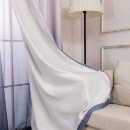 Cortinas Opacas Modernas Con Degradado Para Sala De Estar
