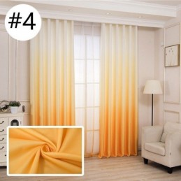 Cortinas Opacas Modernas Con Degradado Para Sala De Estar