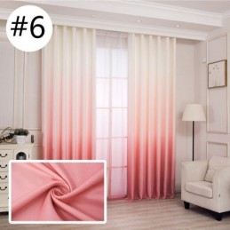 Cortinas Opacas Modernas Con Degradado Para Sala De Estar
