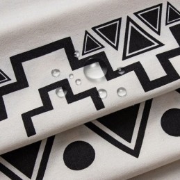 Cortinas De Exterior Impermeables Con Estampado Geométrico Para Porche Y Cenador.