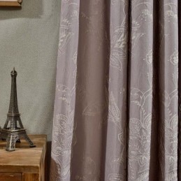 Cortina Retro Semiopaca Hecha A Medida, Cortina De Precisión Jacquard Para Sala De Estar