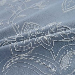 Cortina Retro Semiopaca Hecha A Medida, Cortina De Precisión Jacquard Para Sala De Estar