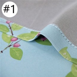 Cortinas Opacas Estilo Pastoral Americano Con Estampado De Pájaros, Hechas A Medida Para Sala De Estar Y Dormitorio.