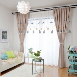 Cortina De Araña Bordada De...