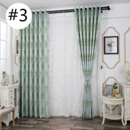 Cortinas Modernas De Tela Jacquard De Chenilla Europea Para Salón, Comedor Y Dormitorio.