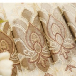 Cortina Hecha A Medida Cortina Estilo Europeo Bordado