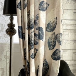 Cortinas De Protección Ambiental Hechas A Medida, De Algodón Y Cáñamo, Con Impresión Para Ventilación, Para Ventanas.