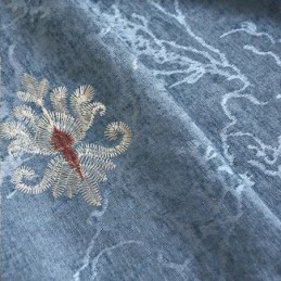 Cortina De Chenilla Hecha A Medida, Estilo Europeo, Para Sala De Estar